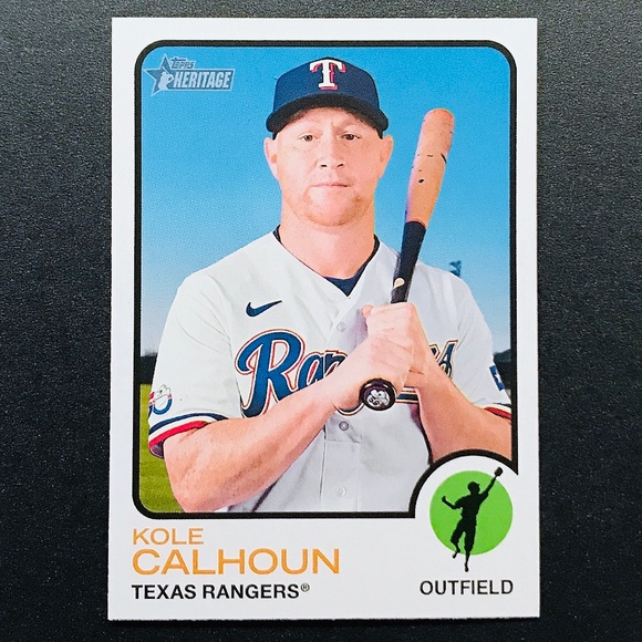 Kole Calhoun - 2022 Topps Heritage #602 - Picture 1 of 2